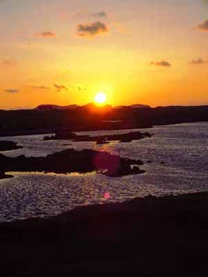 126
 Sunrise over North Uist